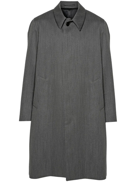  Lardini Wool Coat - Grey 