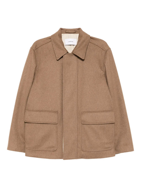  Lardini Wool Jacket - Brown 