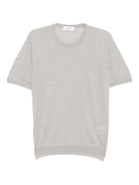  Lardini Wool T-shirt - Grey 