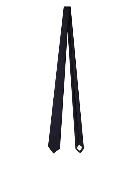  Lardini Woven Tie - Blue 