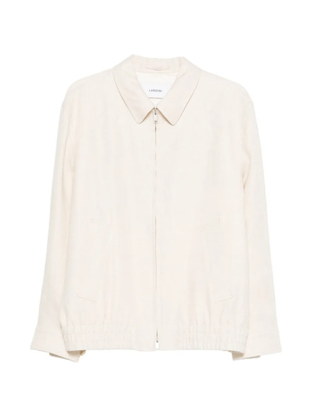  Lardini Zip-up Bomber Jacket - Neutrals 