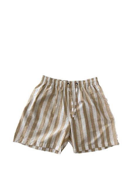  Last Call For Striped Shorts - Neutrals 