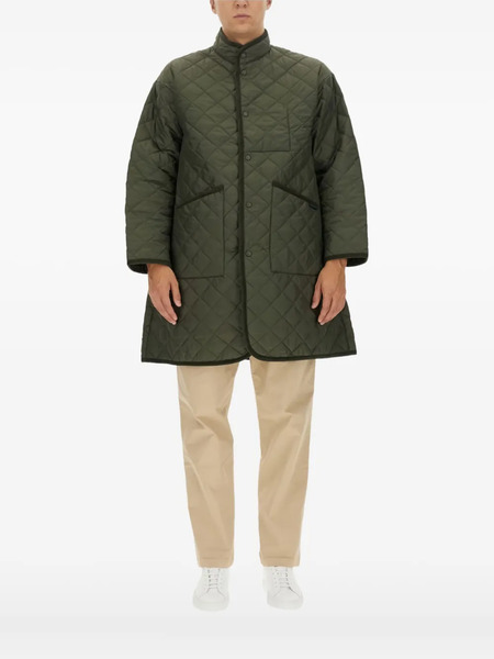  Lavenham Mickfield Quilted-pattern Coat - Green 