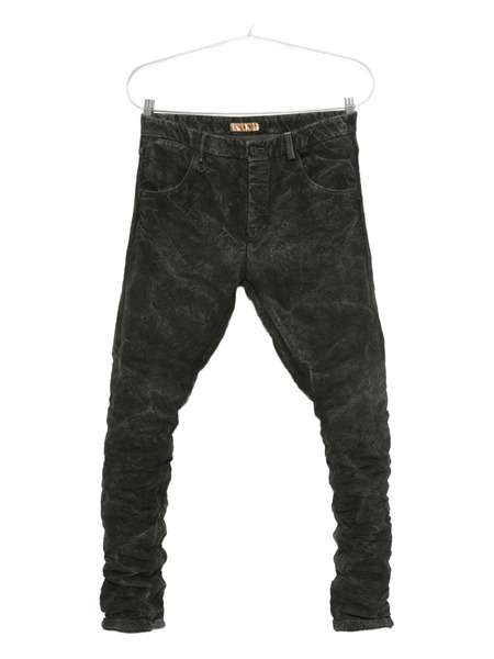  Layer Zero Acid-wash Trousers - Grey 