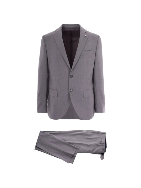  L.b.m. 1911 Button-fastening Wool Suit - Grey 