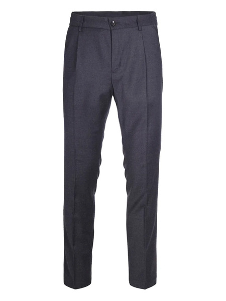  L.b.m. 1911 Buttoned Wool-blend Pants - Grey 