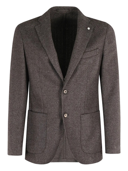  L.b.m. Single-breasted Blazer - Brown 