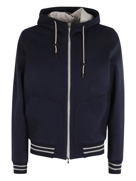  L.b.m. Zip-up Hooded Jacket - Blue 