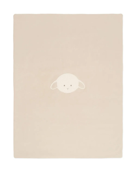  Le Boo Beebè Embroidered Blanket - Neutrals 