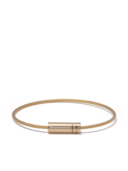  Le Gramme 9g Cable Bracelet - Gold 