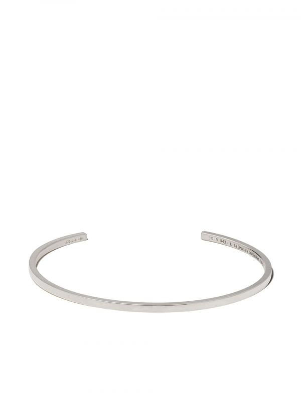  Le Gramme 7 Grams Ribbon Bracelet - Silver 