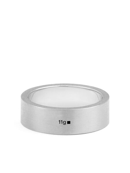 Le Gramme Ribbon Ring - Silver 