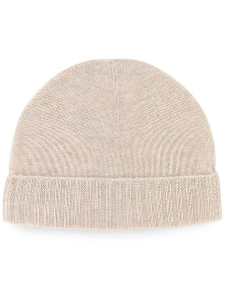  Le Kasha Cashmere Beanie Hat - Neutrals 