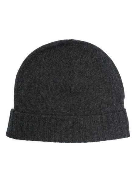  Le Kasha Fine-knit Beanie - Grey 