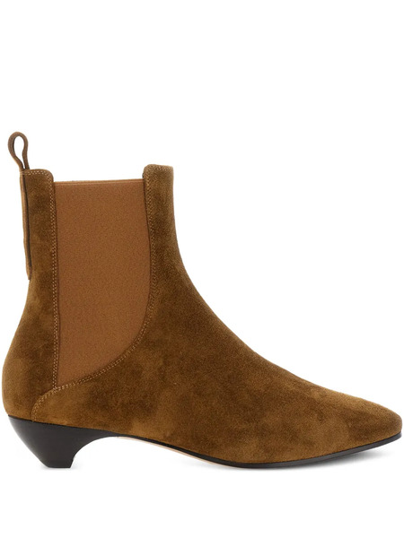  Le Monde Beryl Allegra Suede Chelsea Boots - Brown 