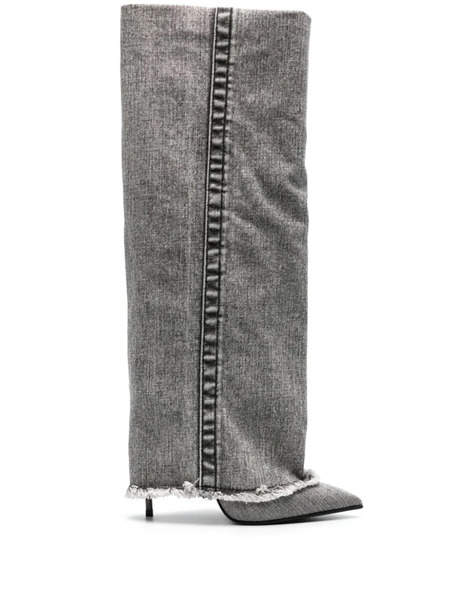  Le Silla Andy Denim Boots - Black 