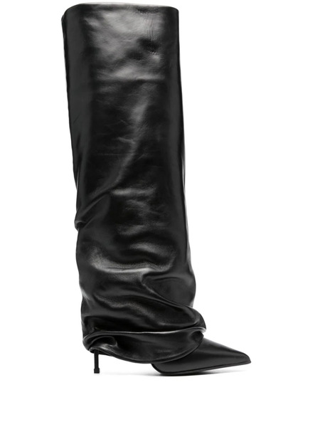  Le Silla Andy 120mm Pointed-toe Boots - Black 