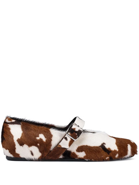  Le Silla Danielle Ballet Flats - Brown 