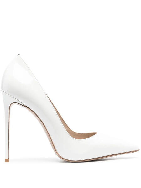  Le Silla Eva Pointed-toe Pumps - White 