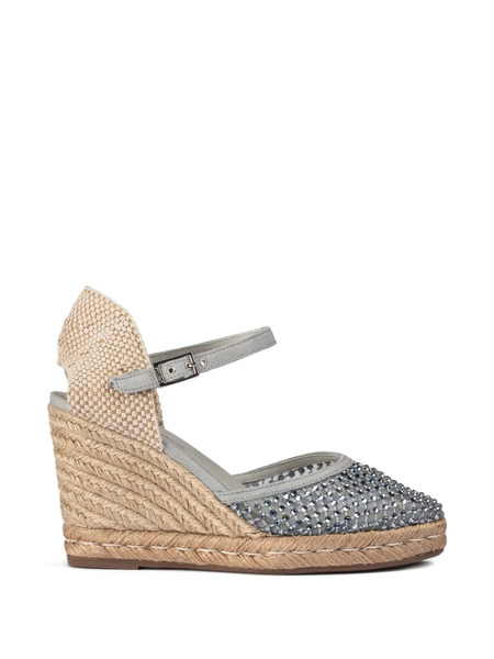  Le Silla Gilda Heeled Espadrilles - Grey 