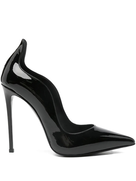  Le Silla Leather Pumps - Black 