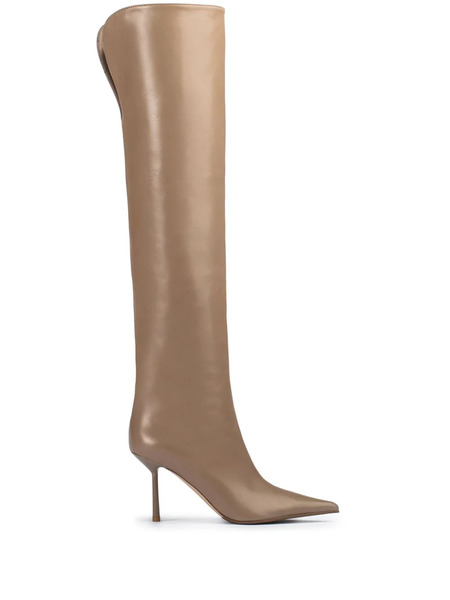  Le Silla 80mm Bella Boots - Brown 
