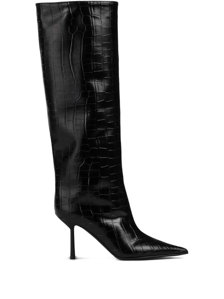  Le Silla 80mm Bella Knee-high Boots - Black 
