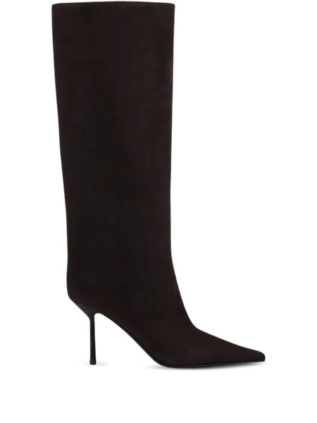  Le Silla 80mm Bella Pointed Boots - Brown 