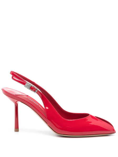 Le Silla 90mm Clivage Pumps - Red 