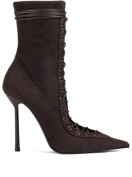 Le Silla 120mm Colette Ankle Boots - Brown 
