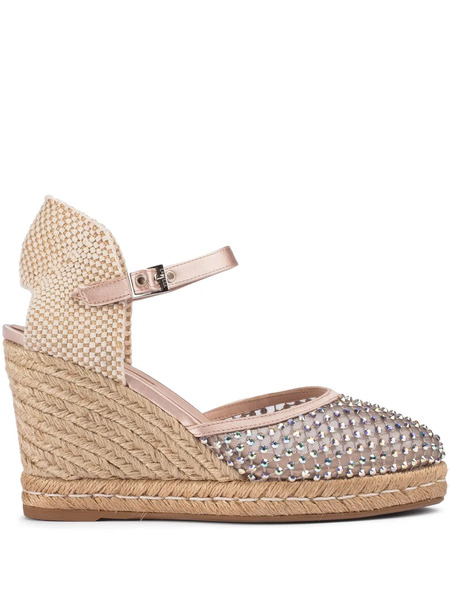  Le Silla 100mm Gilda Espadrilles - Neutrals 