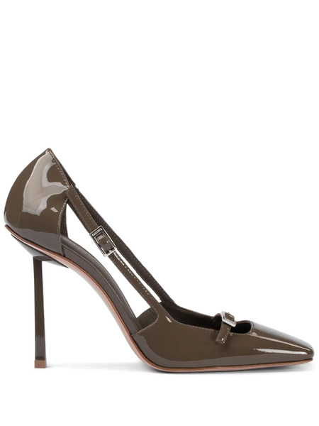  Le Silla 100mm Vittoria Pumps - Green 