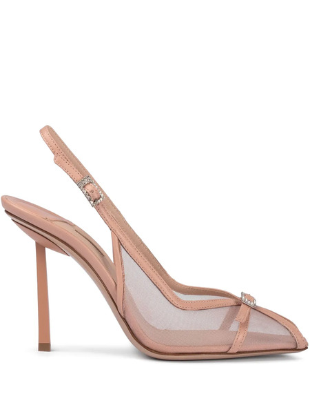  Le Silla 100mm Vittoria Pumps - Neutrals 