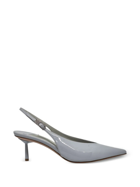  Le Silla Pointed Buckle Pumps - Grey 