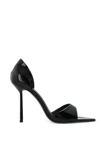  Le Silla Pointed Open Toe Pumps - Black 