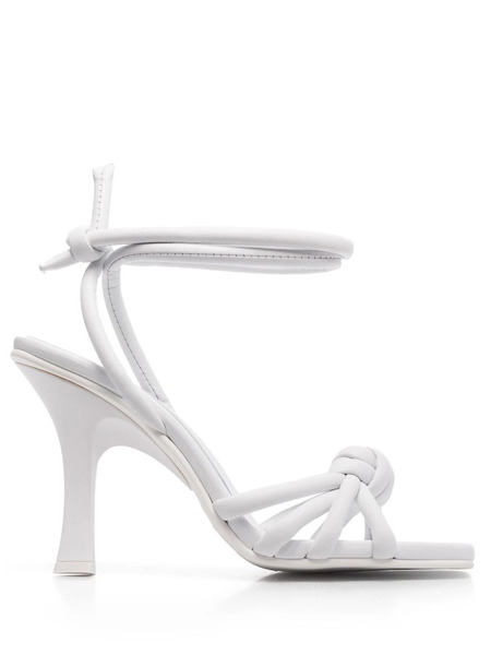  Le Silla Resort Knot-detail Sandals - White 