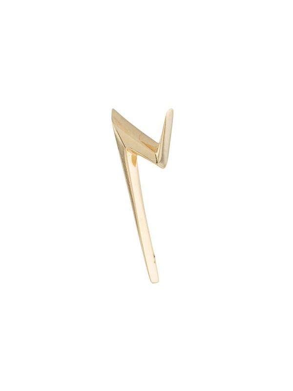  Le Ster 18kt Yellow Gold Thunderflash Right Stud Earring 