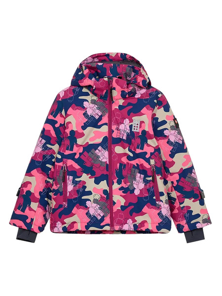  Lego Camouflage Hooded Jacket - Pink 