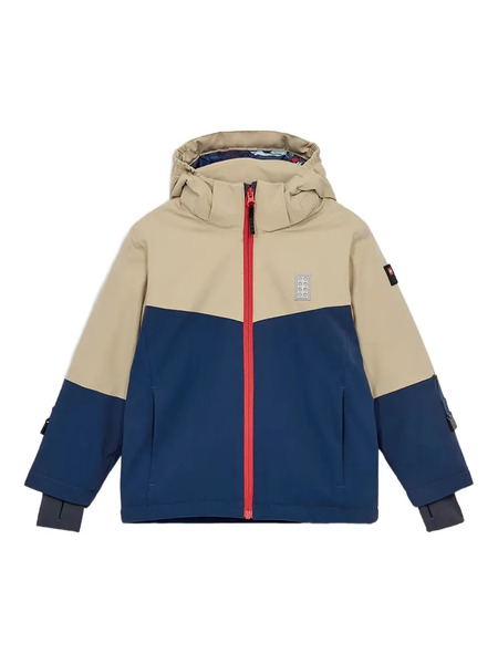  Lego Hooded Colour-block Jacket - Neutrals 