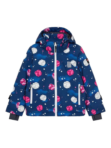  Lego Hooded-graphic Jacket - Blue 