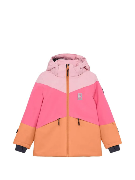  Lego Jested 708 Hooded Panelled Padded Jacket - Pink 