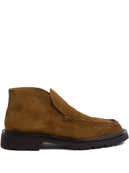  Legres Moc-stitching Boots - Brown 