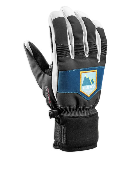  Leki Kids Logo-patch Gloves - Black 