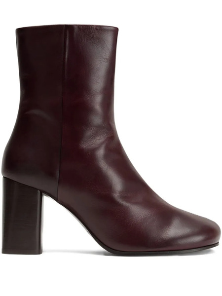  Lemaire Anatomic Block-heel Round-toe Boots - Brown 