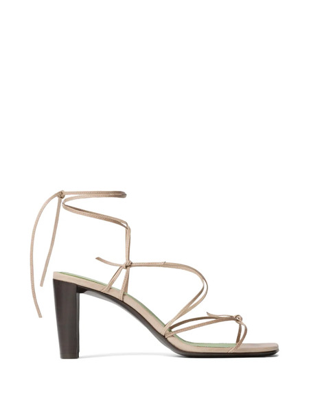  Lemaire Ankle-tie High Sandals - Neutrals 