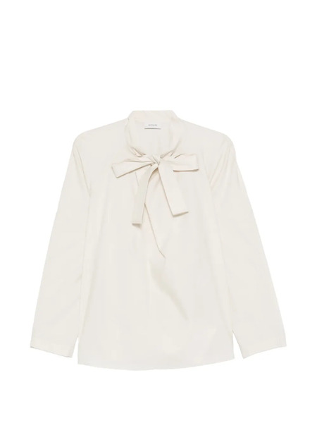  Lemaire Ascot Blouse - Neutrals 