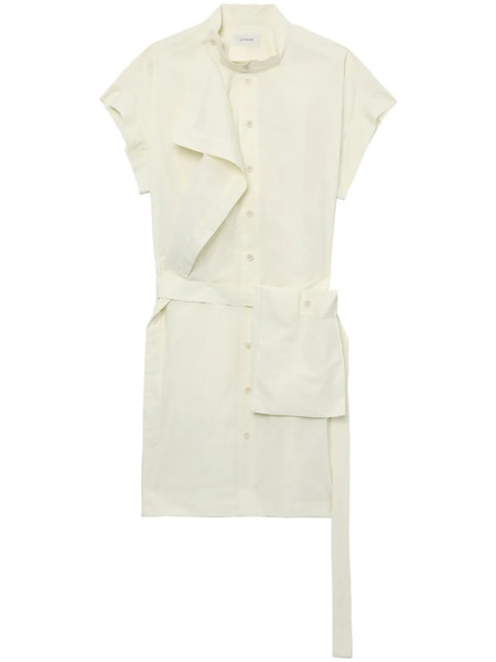  Lemaire Asymmetrical Mini Dress - Yellow 