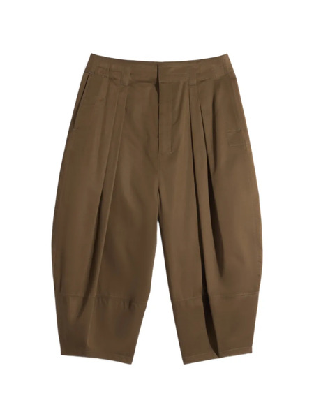  Lemaire Balloon Bermuda Shorts - Brown 