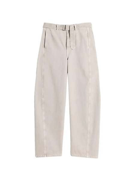  Lemaire Belt Seam Trousers - Neutrals 