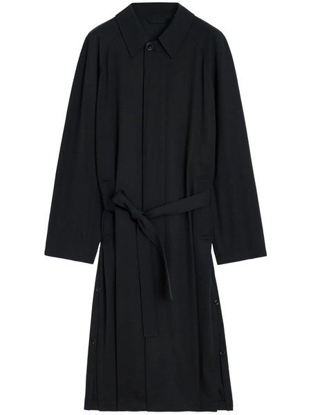  Lemaire Belted Coat - Black 